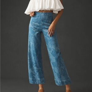 Anthropologie Pilcro Skipper Side-Zip Jeans